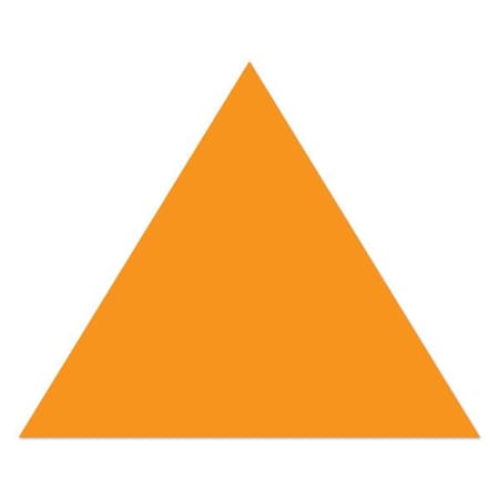 Ergomat 12in DuraStripe Supreme Arrow Head DuraStripe Orange, 15PK DSV-ARROWHEAD-12-O-KIT